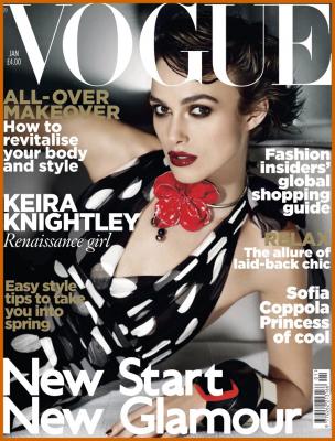 Keira Knightley in UK Vogue